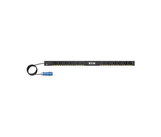 Eaton G4 Základní Rack PDU, 0U, 22,5U, vstup IEC-60309, 3m kabel, 1ph, 3,7kW, 16A, 200-240V, 24 zásuvek (12)C13, (12)C39