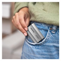 ADATA External SSD 2TB SD810 USB 3.2 USB-C, Stříbrná