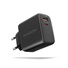 AXAGON ACU-PQ45 GaN nabíjačka do siete 45W, 2x port (USB-A + USB-C), PD3.0/PPS/QC4+/SFC 2.0/AFC/Apple