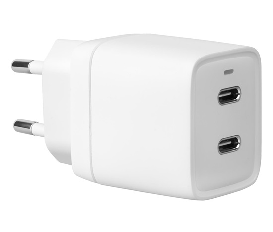 AVACOM HomePRO 2 síťová nabíječka s Power Delivery 40W se dvěma USB-C výstupy