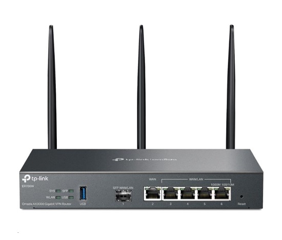 TP-Link ER706W OMADA VPN router (1xSFP WAN/LAN,1xGbEWAN, 4xGbELAN/WAN, 1xUSB3.0)