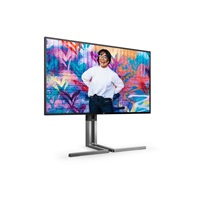 AOC MT IPS LCD WLED 27" U27U3CV - IPS nano color, 3840x2160, HDMI, DP, USB-C, USB 3.2, RJ45, pivot, repro