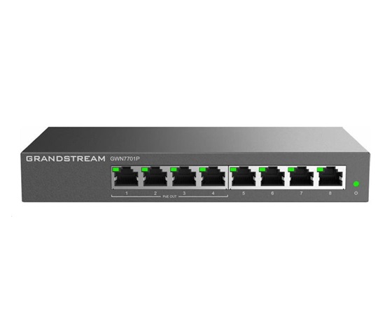 Grandstream GWN7615 [WiFi AP, 802.11a/b/g/n/ac, 3x3MIMO, 1.75Gbps, 2xRJ45 10/100/1000, PoE/PoE+]