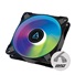 ARCTIC ventilátor P12 PWM PST A-RGB, 120mm, 4pin, ARGB, PWM, černá