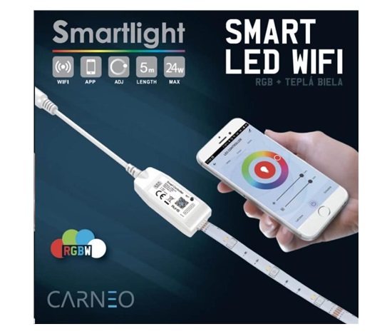 CARNEO LED Pás RGB WIFI 5M