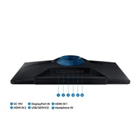 SAMSUNG MT LED LCD Gaming Monitor 27"Odyssey G51C - 2560x1440 QHD, VA, Rovný, 165Hz, Nastavitelný stojan