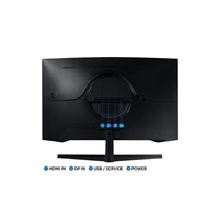 Samsung MT LED LCD herný monitor 32" Odyssey LS32AG550EUXEN-Flexible, VA,1ms,165Hz,2560x1440,HDMI,Display Port