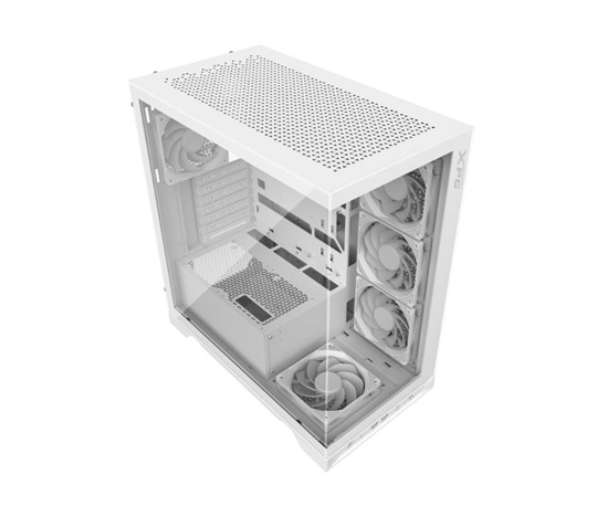 ADATA XPG case INVADER X Mid-Tower, bez zdroje, 5x 120mm Fan, Bílá
