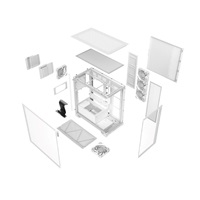 ADATA XPG case INVADER X Mid-Tower, bez zdroje, 5x 120mm Fan, Bílá