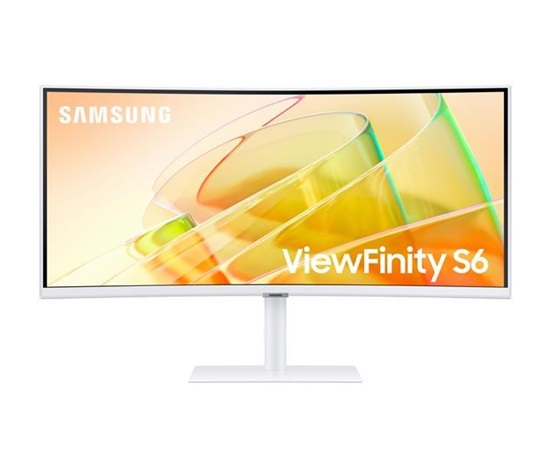 SAMSUNG MT LED LCD Monitor 34" ViewFinity LS34C650TAUXEN - prohnutý,VA,3440x1440,5ms,100Hz,HDMI,DisplayPort