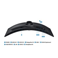 SAMSUNG MT LED LCD - 49" LCD MT S95UC - prohnutý, VA, 5210x1440, repro, 5ms, 120Hz, USB-C,LAN