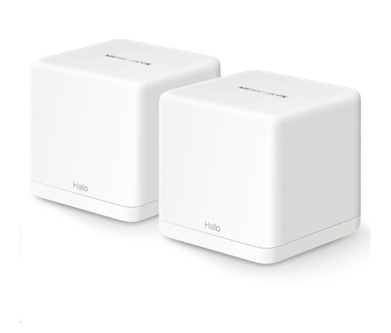 MERCUSYS Halo H60X(2-pack) WiFi6 Mesh (AX1500,2,4GHz/5GHz,3xGbELAN/WAN(1xXR Unit), 2xGbELAN/WAN (1xXS Unit)