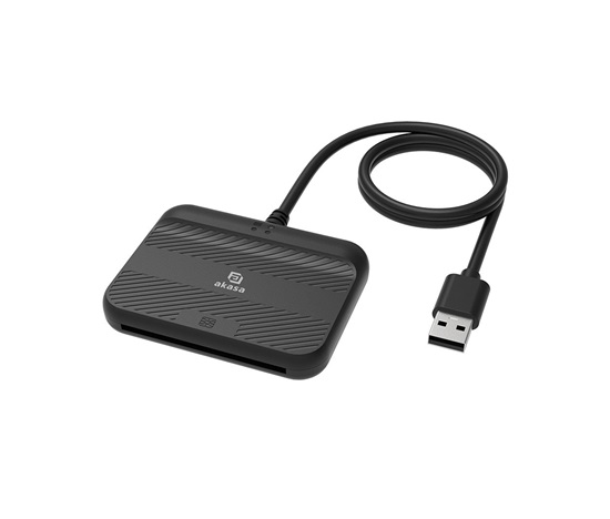 AKASA čtečka karet AK-CR-14BK, externí, USB