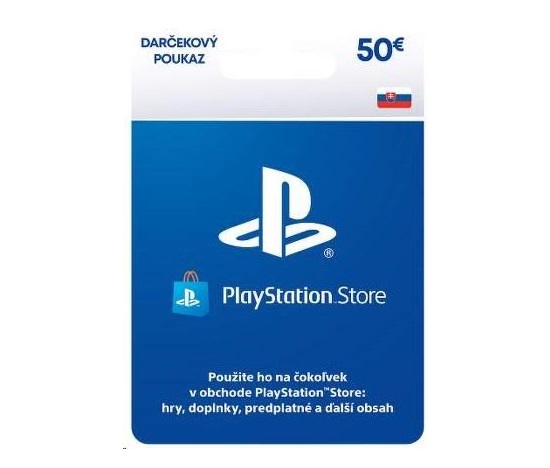 SONY Playstation Live Card Dual EUR50/SK