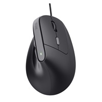 TRUST myš Bayo II Ergonomická vertikální myš, USB, černá
