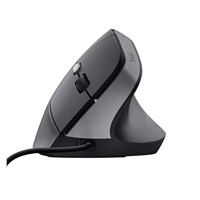 TRUST myš Bayo II Ergonomická vertikální myš, USB, černá