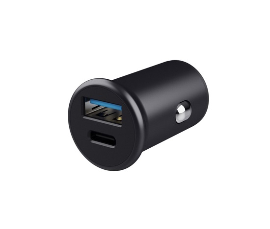 TRUST autonabíječka MAXO 38W, 1x USB-C, 1x USB