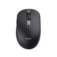 TRUST Myš OZAA, Bezdrátová, černá