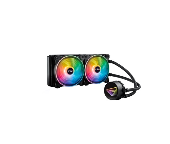 ADATA XPG vodní chlazení XPG LEVANTE X 240, ARGB, AM5, LGA1851, černá