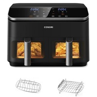 Cosori Dual Basket horkovzdušná fritéza 8.5l + 5x špíz a rošt