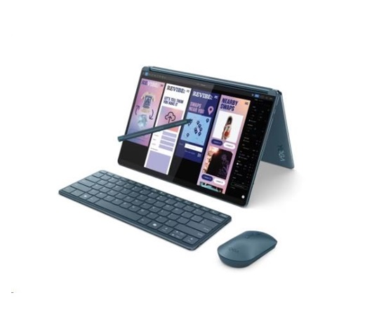 LENOVO NTB Yoga Book 9 13IMU9 - Ultra 7 155U,2x 13.3" 2.8K OLED Touch,32GB,1TSSD,Int. Intel,W11P,3Y Premium