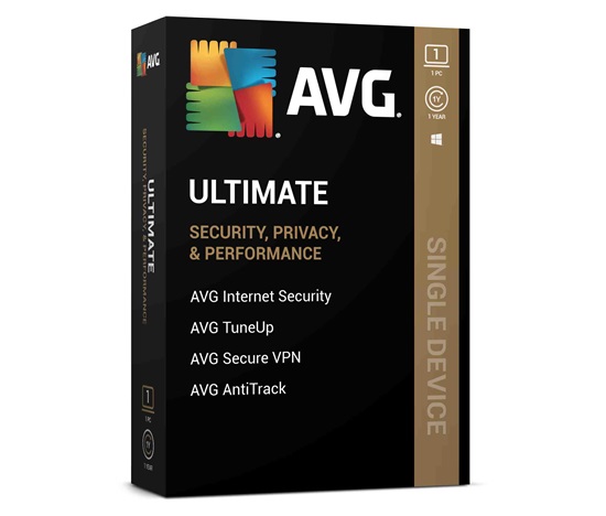 _Nová AVG Ultimate pro Windows na 1 zariadení počas 1 roka