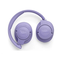 JBL Tune 720BT Purple bezdrátová sluchátka přes uši, Bluetooth 5.3, až 76 hodin a rychlé dobití, fialová