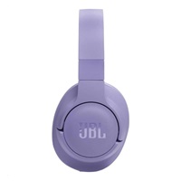 JBL Tune 720BT Purple bezdrátová sluchátka přes uši, Bluetooth 5.3, až 76 hodin a rychlé dobití, fialová