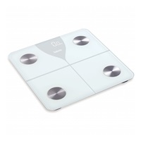 Salente SlimFit, osobní diagnostická fitness váha, Bluetooth, bílá