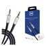 3mk audio kabel - AUX Cable Jack 3,5 mm - Jack 3,5 mm, délka 1 m, černá