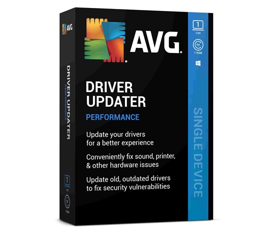 _Nový AVG Driver Updater - 1 zariadenie na 12 mesiacov