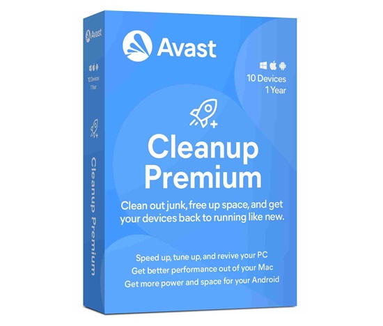 _Prodloužení licencie Avast Cleanup Premium 1 na 12 mesiacov