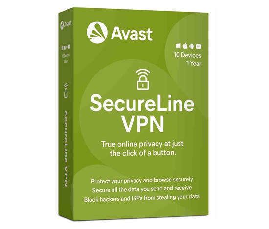 _Prodloužení Avast SecureLine VPN Multi-device 10PC na 12 mesiacov