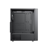 1stCOOL skříň GAMER 4, Mid tower, AU, USB 3.0, USB-C, 2x120mm, bez zdroje, černá