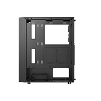 1stCOOL skříň GAMER 4, Mid tower, AU, USB 3.0, USB-C, 2x120mm, bez zdroje, černá