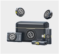 Hollyland Lark M2 Combo - Wireless Lavalier Microphone (Duo,ShineCharcoal)