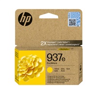 HP 937e EvoMore Yellow Original Ink Cartridge (1,650 pages)