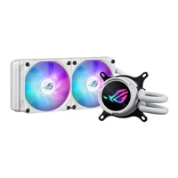 ASUS vodní chladič CPU AIO ROG STRIX LC III 240 ARGB WHITE, 2x120mm, LGA1851, AM5