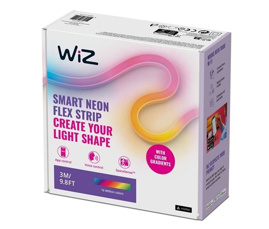 PHILIPS WiZ Neon LED Lightstrip 3 m, Type-C - LED pásek