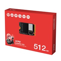 ADATA SSD 512GB XPG GAMMIX S55, PCIe Gen4x4, M.2 2230, (R:5000/ W:3000MB/s)