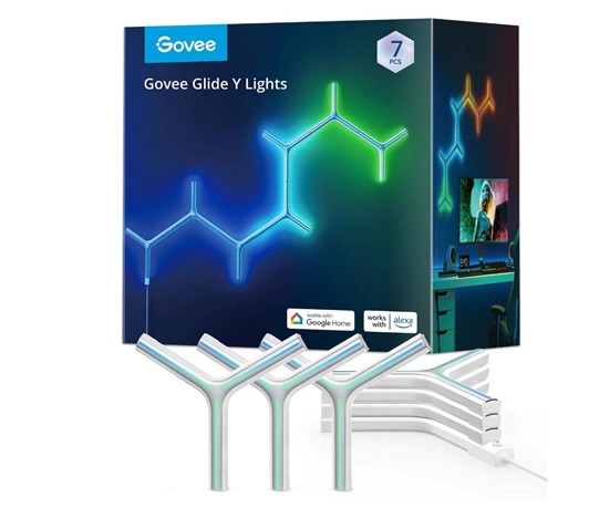 Govee LED RGBIC Y Shape Light Panel - 7ks