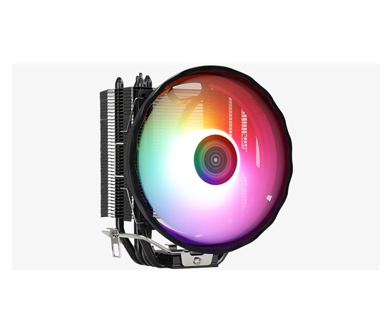 AEROCOOL CPU Chladič Rave 4 FRGB, 120 mm, LGA1851, AM5