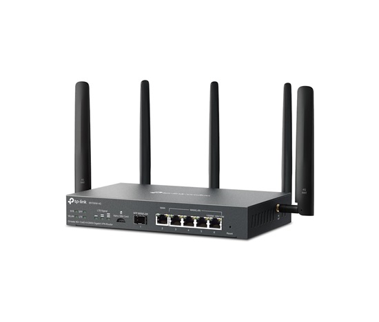 TP-Link ER706W-4G OMADA VPN 4G+Cat6 router (AX3000,1xSFP WAN/LAN,1xGbEWAN,4xGbELAN/WAN,1xnanoSIM)