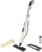 Karcher SC 3 Upright parní mop, 1600 W, eliminuje až 99,999 % virů a 99,99 % běžných domácích bakterií, bílá
