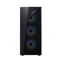 ADATA XPG case LANDER 500 Mid-Tower, bez zdroje, 4x 120mm ARGB Fan, Černá