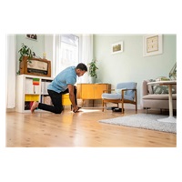 Karcher FC 2-4 Battery Set podlahová myčka, 2v1, 200 ml, baterie, LED kontrolka, černá / stříbrná