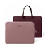 tomtoc Light-A21 Dual-color Slim Laptop Handbag, 13,5 Inch - Raspberry