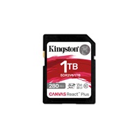 Kingston SDXC karta 1TB Canvas React Plus, UHS-II, U3, V60, R:280/W:150MB/s