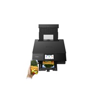 Canon PIXMA Tiskárna TS8750 Černá MF(tisk,kopírka,sken,cloud) A4, 15obr./min., LCD, USB, Wi-Fi