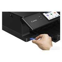 Canon PIXMA Tiskárna TS8750 Černá MF(tisk,kopírka,sken,cloud) A4, 15obr./min., LCD, USB, Wi-Fi
